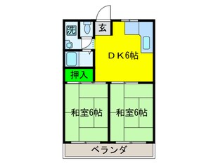 種村マンション１番館の物件間取画像